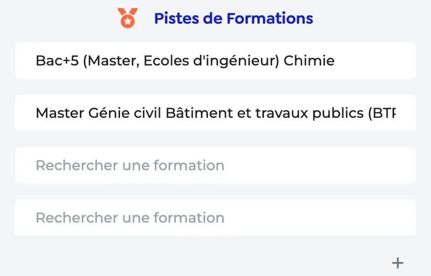 illustration des formations adaptées