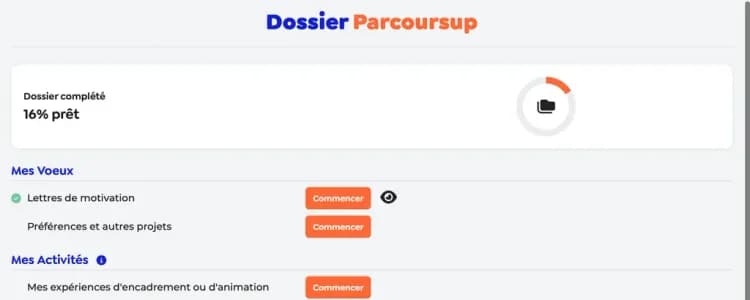 Outil Proxxie - Dossier Parcoursup